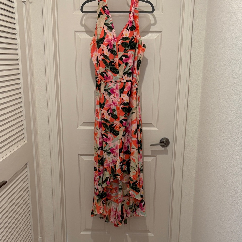Tommy Bahama Floral Maxi Dress - Pink, Orange, Green.  New. Never worn.